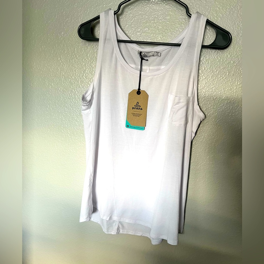 Prana Foundation Scoop Neck Tank, NWT